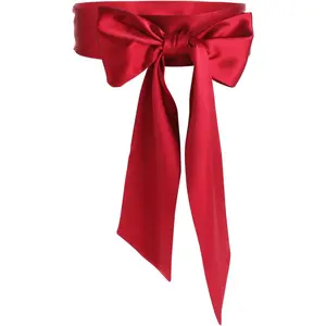 Wedding Satin Sash Belt Women Dress Sash Bridal Belt Waist Belts for Special Occasion 3.74'' Wide