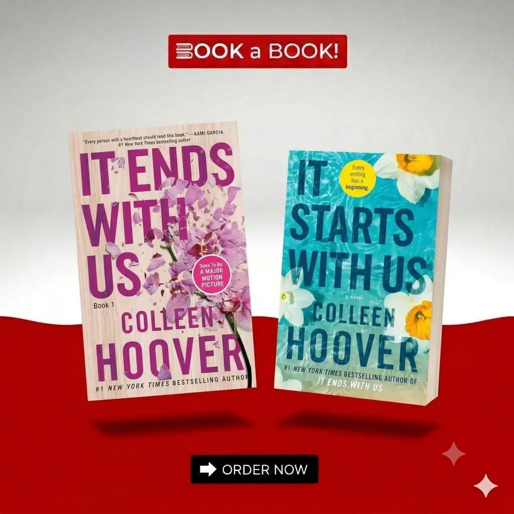 The Colleen Hoover Bestselling 2 Book Collection - It Ends with Us and It Starts with Us