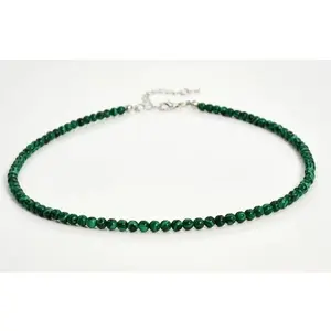 Malachite Beaded Necklace