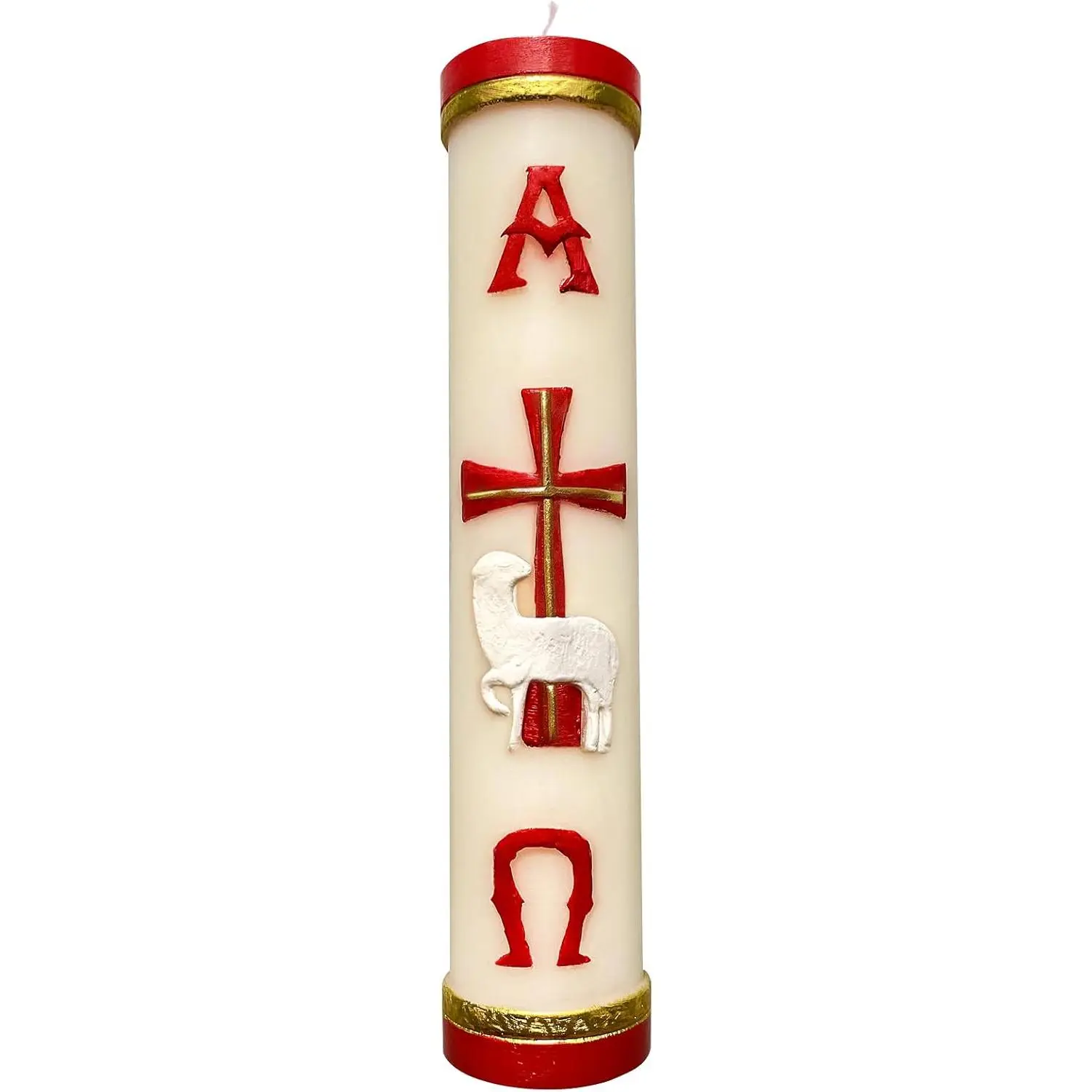 Religious Candles Catholic,Handmade Prayer Candles for Church Devotional Saint Blessed Mexican ,Paschal Candle,Cirios Religiosos Catolicos,Cirio Pascual,Veladoras Mexicanas,Escapularios Catolicos