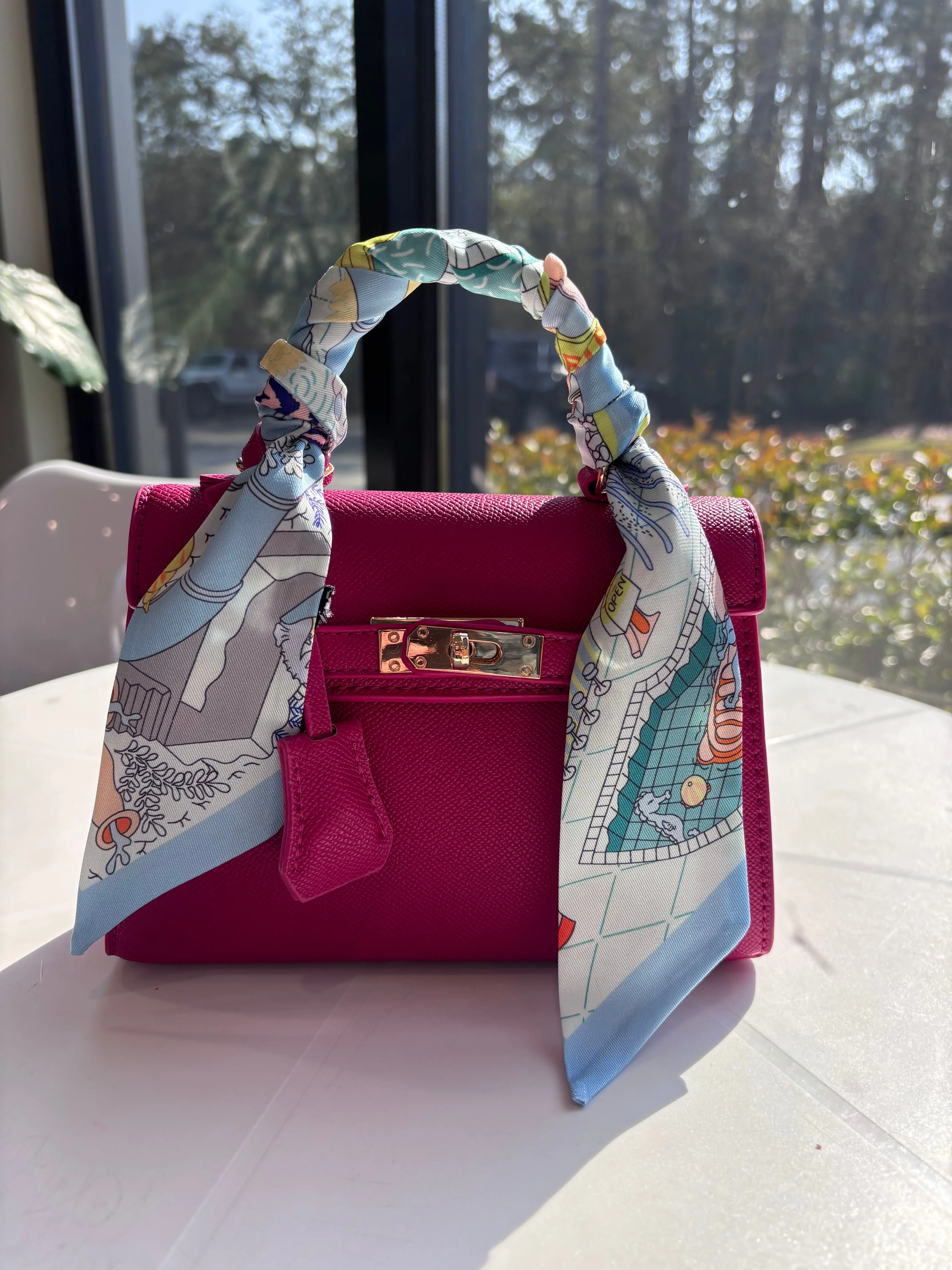 Mini Lock Purse