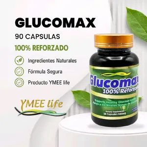 Glucomax Edible Natural Dietary Supplement - 100% Reinforced Healthcare Vitamin, 90 Capsules, 600 mg