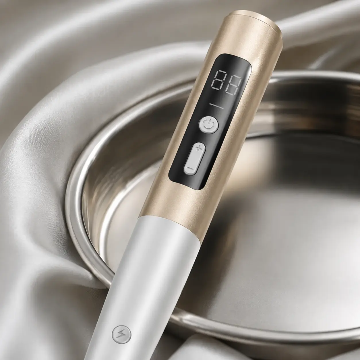 Portable Lightweight Cosmetic Skin Beauty Pen, Rechargeable Adjustable Multi-Speed Facial Care Device with Charging Support for Daily Use, Adjusting Speed And Depth Settings, Rechargeable Battery