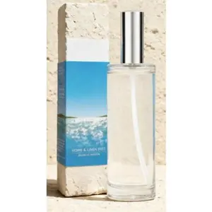 Oceanic Essence Linen & Room Mist Spray, 3.3 Fl Oz Air Freshener for Home, Natural Scent, Reusable Bottle, Refreshing Fragrance for Bedroom & Living Space