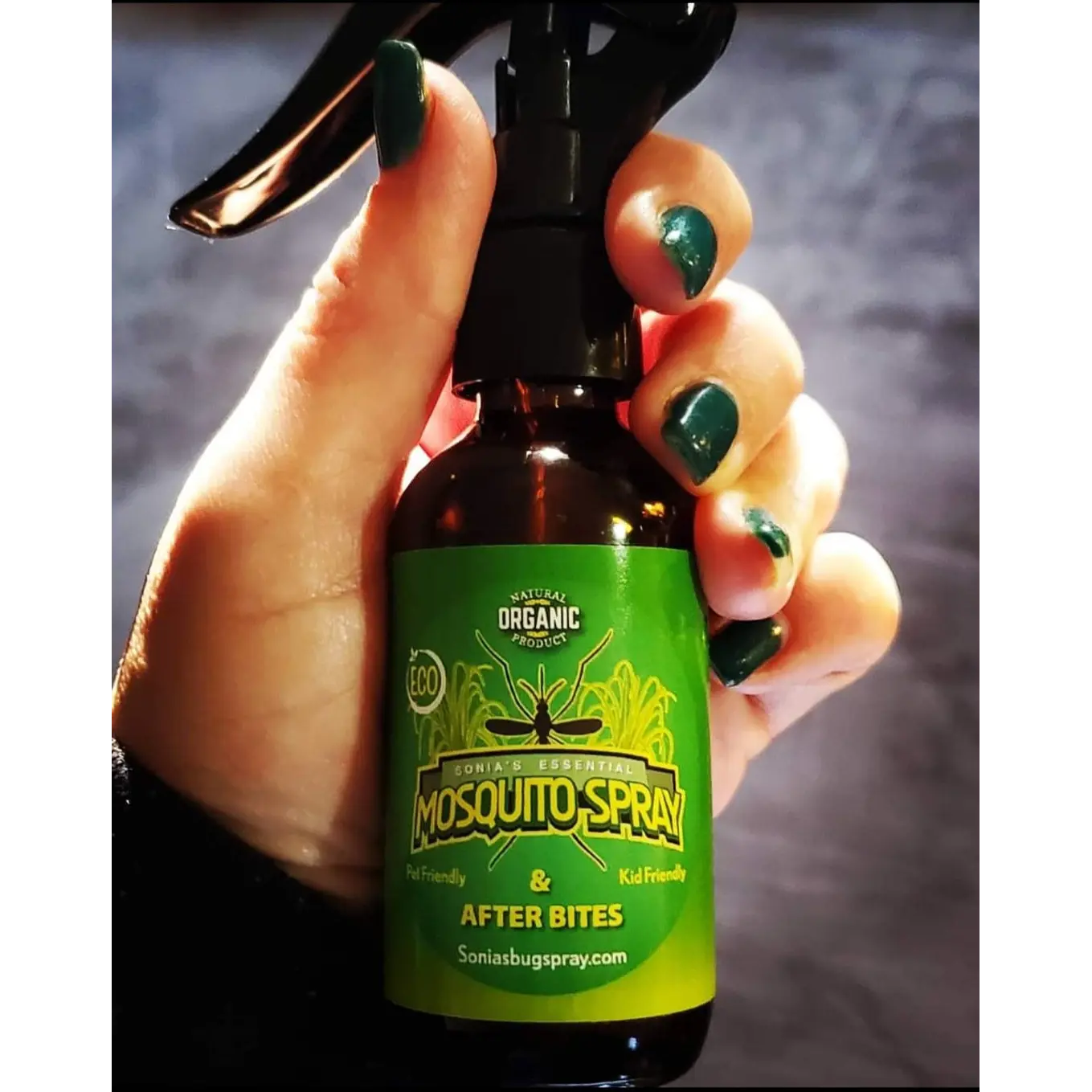 Sonia's Essential Mosquito Spray 2oz Bottle