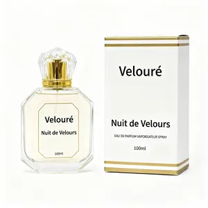 Velouré Nuit de Velours Perfume 100ml Long Lasting Fragrance with Notes of Iris Classic Aldehydic Flord Perfume Opulent Signature Warm Sophisticated Amber & Musk Women's Perfume