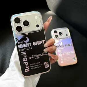 Stylish electroplated laser color-changing phone case, compatible with popular iPhone 17/16/15/14/13 Pro Max Air, including 16/15 Plus Features drop protection and shock resistance. Electroplated casing, suitable for both men and women.