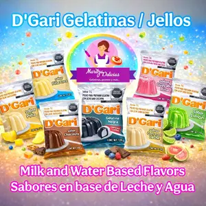 D'Gari Sobres Gelatina / D'Gari Jello Packets