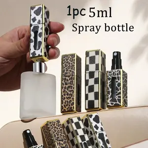 Travel Jewelry Storage Box, PU Leather Small Portable Jewelry Organizer, Multi-Functional Compact Size Mini Jewellery Holder, Perfect Gift for Women, Durable