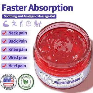 High-Performance Joint & Bone Pink Gel | SuppNeck, Feet, and Hands | Relieves Pain & Offers Moisturizinorts Back, g, Hydrating, and Restorative Care Muscle Recovery Balm Therapy joint pain gel