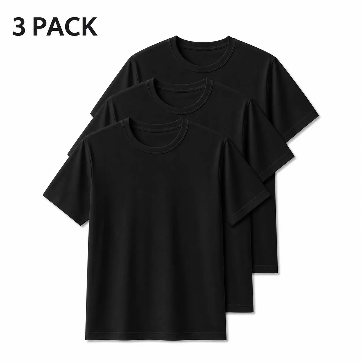 Men's Vintage Y2K Streetwear TRAILBLAZER Graphic Tshirts - 3-Pack Slim-Fitted Crew Neck Short-Sleeve Tag-Free True-to-Size Cotton Tops (White, Black) Designer Oversized Tees unisex