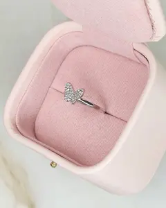 Diamonds butterfly Ring