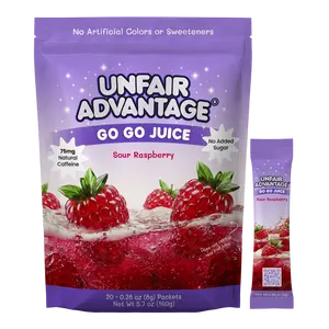 UNFAIR ADVANTAGE GO GO JUICE - Sour Raspberry