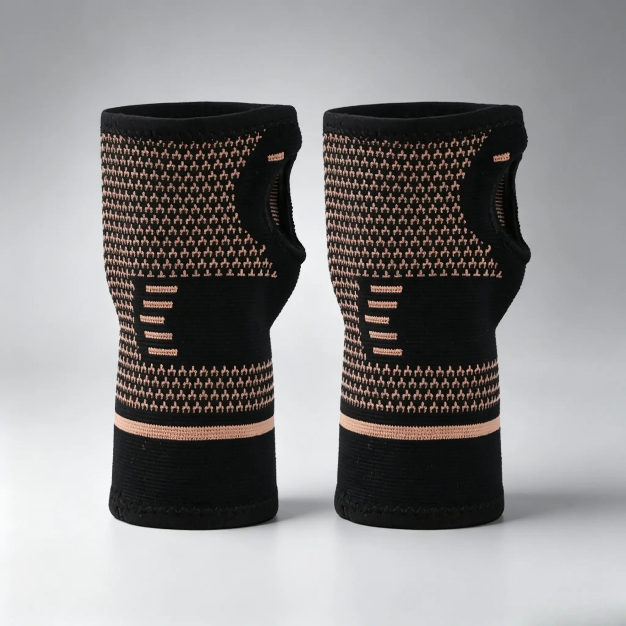 Copper Wrist Compression Sleeves for Women & Men – Comfortable Breathable Support for Arthritis, Tendonitis, Sprains & Carpal Tunnel, Pair for Workout, Sports, Gym & Daily Use