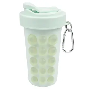 Pop-Up Ice Cup: Directly Make and Serve Ice Cubes in Your Glass, Convenient Ice Maker for Drinks, Perfect for Parties and Home Use