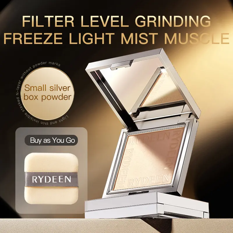 Rydeen Silver Box & Foundation & Mirror