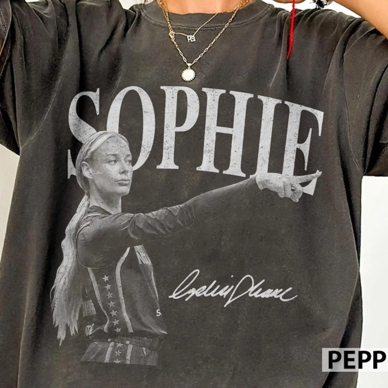[Comfort Shirt] Sophie Cunningham Point God Bella Comfort Color Shirt, Unisex Short Sleeve Tee