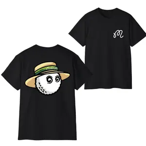 Malbon Golf Vintage Bucket Character T-Shirt – 2-Sided Golf Graphic Tee, Unisex Streetwear Shirt, Casual Golfcore Tee for Golf Lovers white 67 funny irish shirt