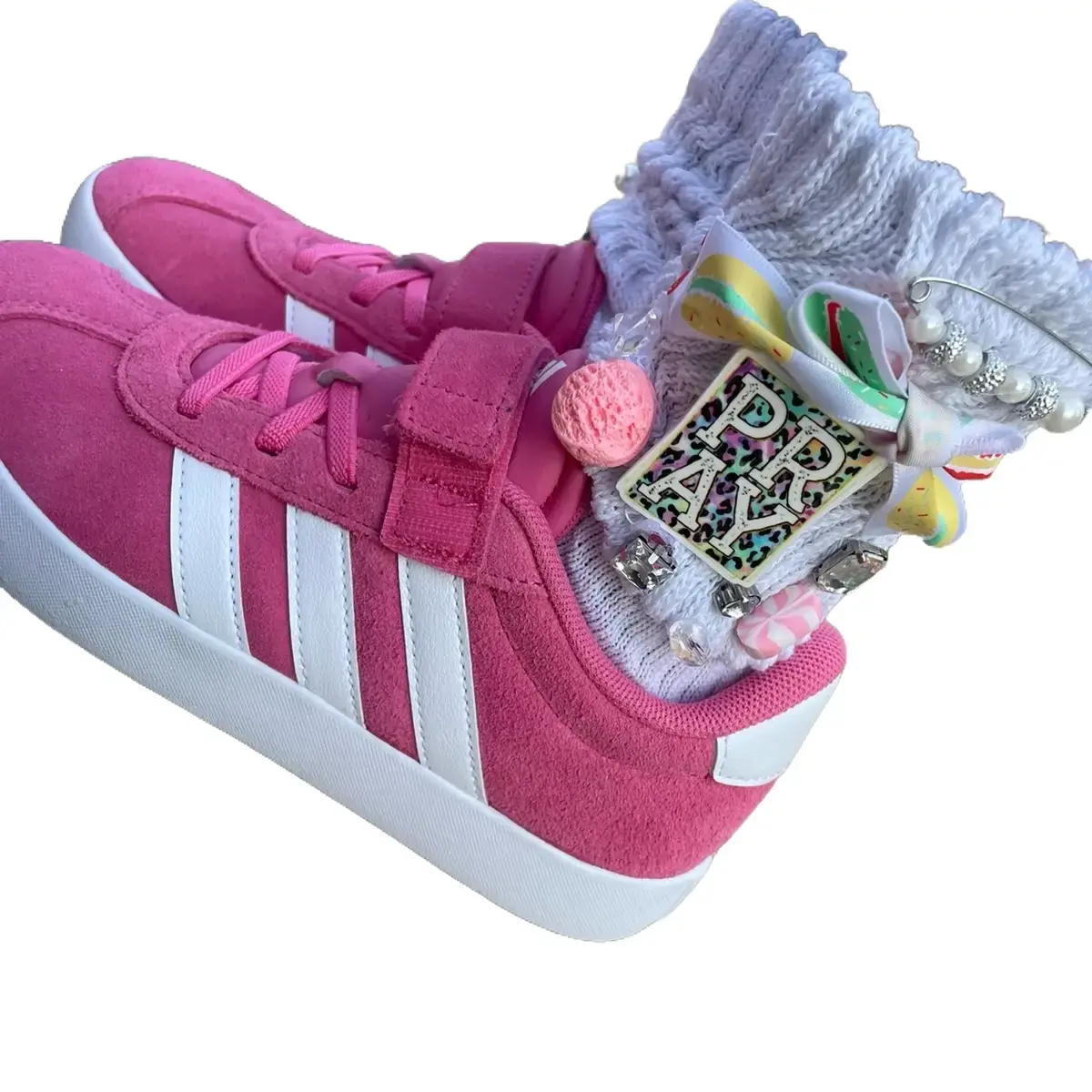 Affirmation Prayer slouch socks / junk socks / charm socks /slouch socks