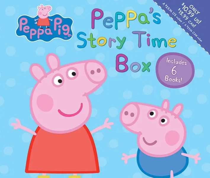 Peppa's Storytime Box (Peppa Pig) -- Scholastic - Boxed Set