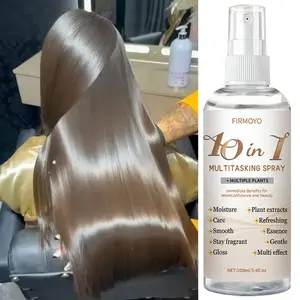 10-in-1 Fast Hair Repair Spray | With Flaxseed & Coconut Oils for Damaged Hair | Heat Protection & Frizz Control in 5 Seconds | Instant Shine for All Hair Types | Unisex Formula | Nourishing Hair Care |