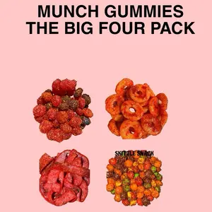 Munch Gummies ~ THE BIG FOUR PACK!!