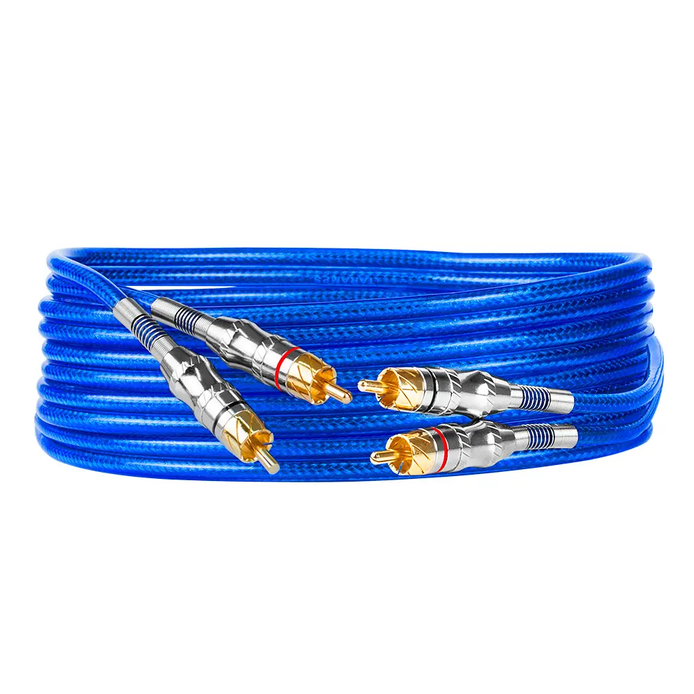 Taramps T5B Double Shielding RCA Cable 99.99% Copper with OFHC 5 Meters Long