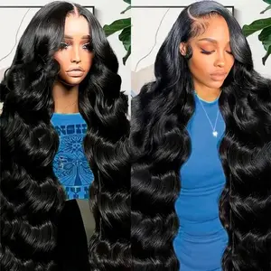 [38" Only for 183$]Body Wave 13x6 Lace Front Wigs Human Hair 13x4 Lace Frontal Human Hair Wigs Pre Plucked with Baby Hair Brazilian Virgin Hair Body Wave Human Hair 13x6 HD Lace Front Wigs