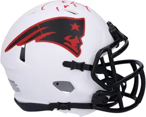 Tom Brady New England Patriots Autographed Riddell Lunar Eclipse Alternate Speed Mini Helmet - Fanatics Authentic Certified