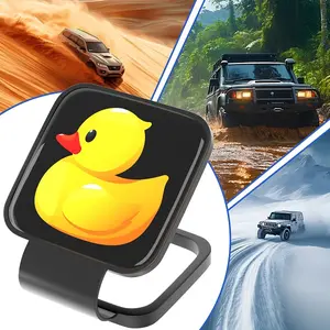 Duck Hitch Cover for 2 Inch Receivers - Trailer Hitch Cover Tube Plug Insert Cap, Compatible with Pickup, SUV, Jeep, Cars, Trucks, RV & More Exterior Accessories