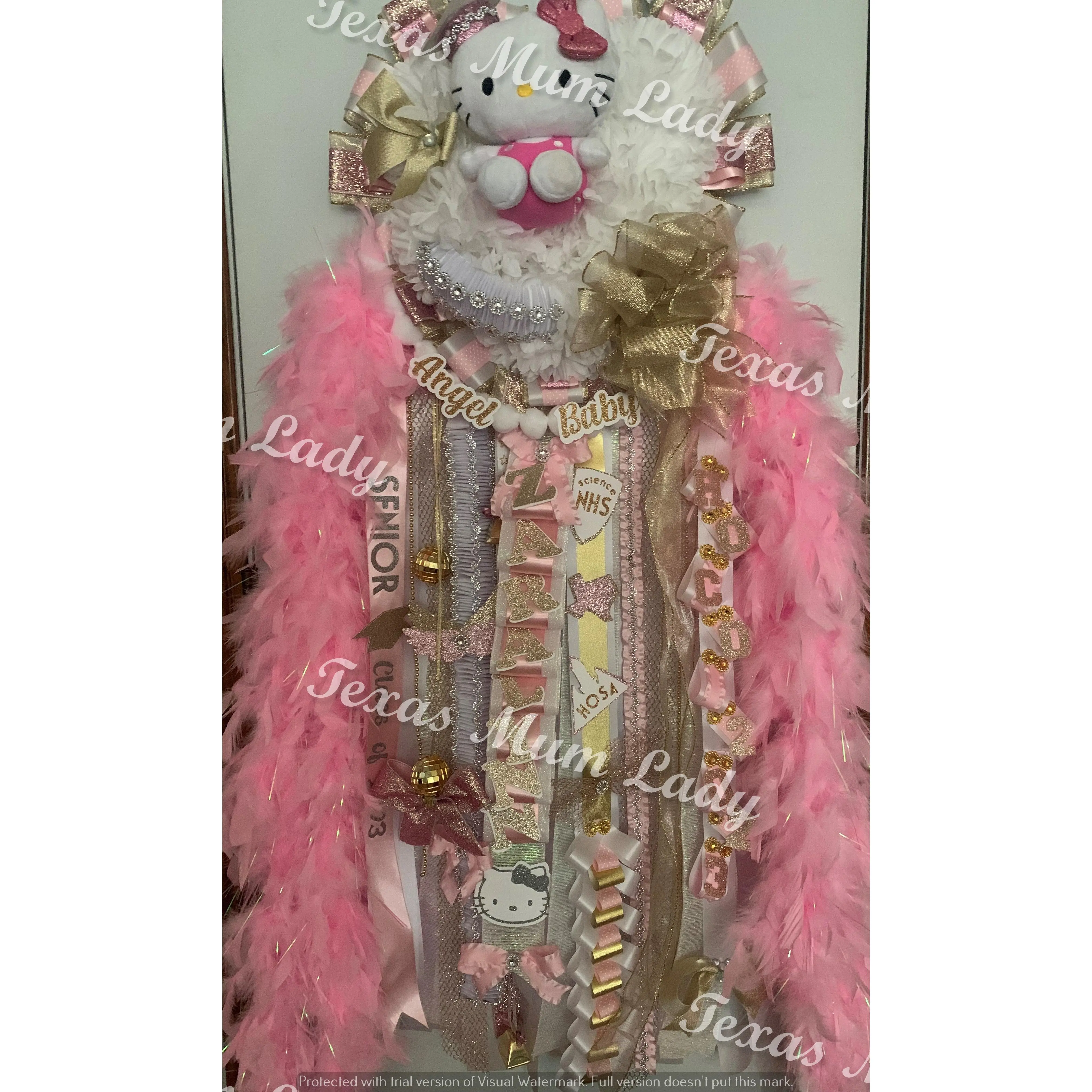 Mega Homecoming Mum - Heart Shaped