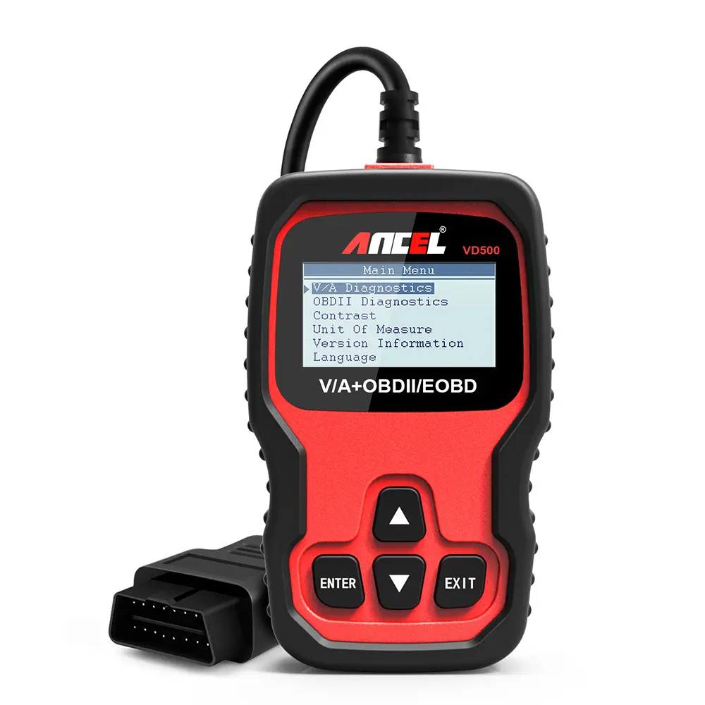 ANCEL VD500 Vehicle Diagnostic Scanner, OBD2 Code Reader & Scanner for Volkswagen, Skoda, Seat – Check Engine Light, EPB, ABS, SRS Diagnosis, Oil & Throttle Position Adaption, Brake Pad Reset Tool, Obd2 Diagnostic Scanner Code Readers & Scanners
