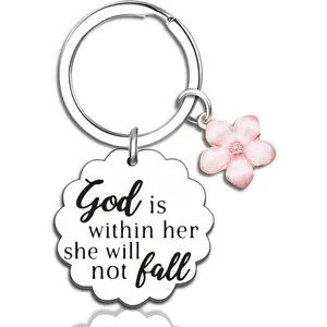 Christian Gifts for Women Inspirational Bible Verse for Friends Teen Girl Christian Keychain Spiritual Gifts Religious Biblical for Women Faith Based Gift Bible Accessories