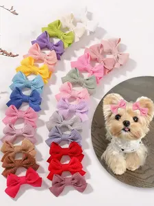 20 Pcs Dog Hair Bows Dog Hair Clips for Dogs Puppy Hair Bows Dog Grooming Accessories Small Dog Hair Clips Pet Grooming Bows Alligator Clip Dog Bows Cute Dog Bow Clips for Small Dogs  Bows Pet Hair Accessories Holiday Party Birthday Gift