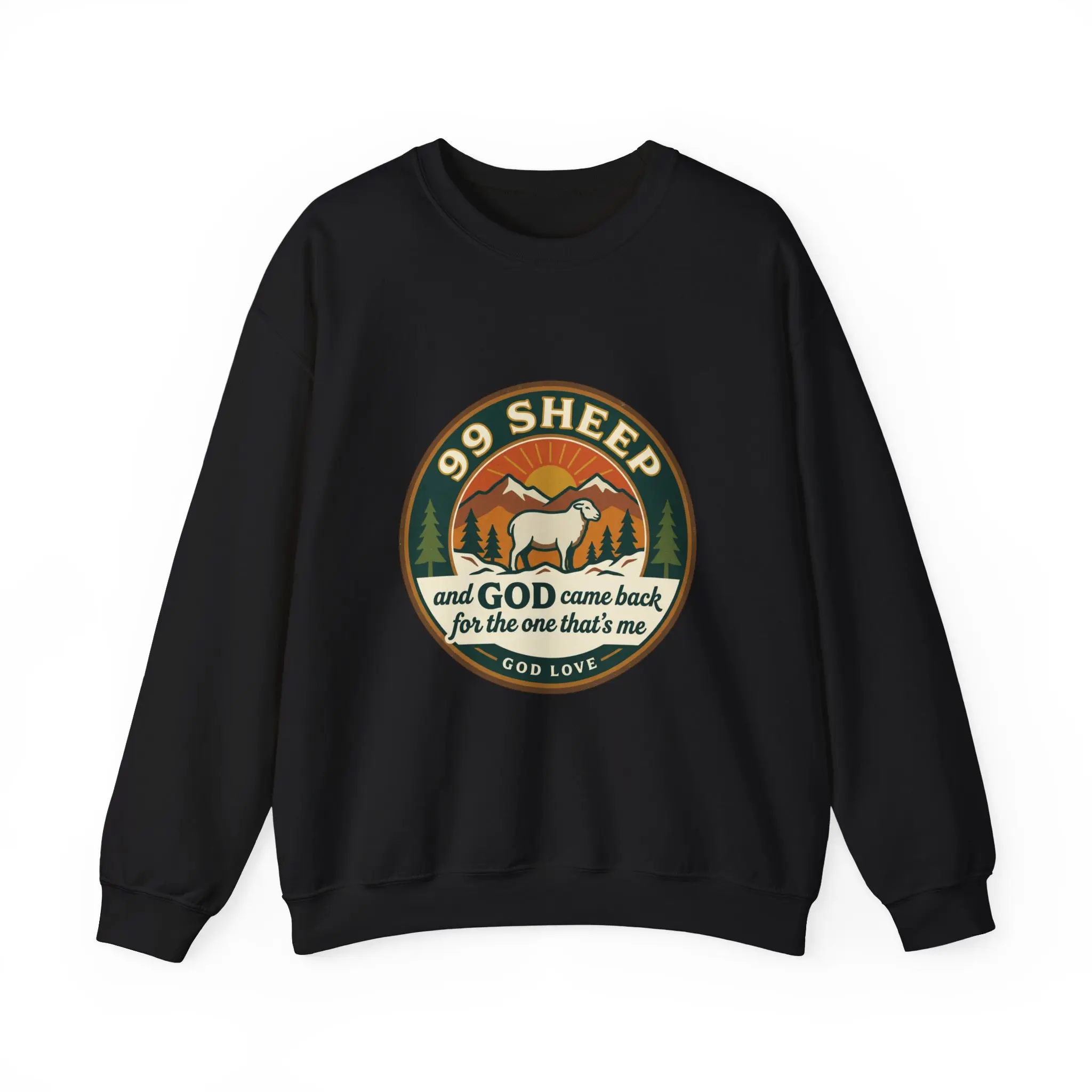 99 Sheep Vintage National Parks Sweatshirt | Respect the Locals, Leave No Trace