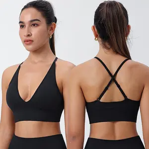Adjustable Shoulder Strap Triangle Cup Bra for Yoga and Casual Wear Sexy Underwear