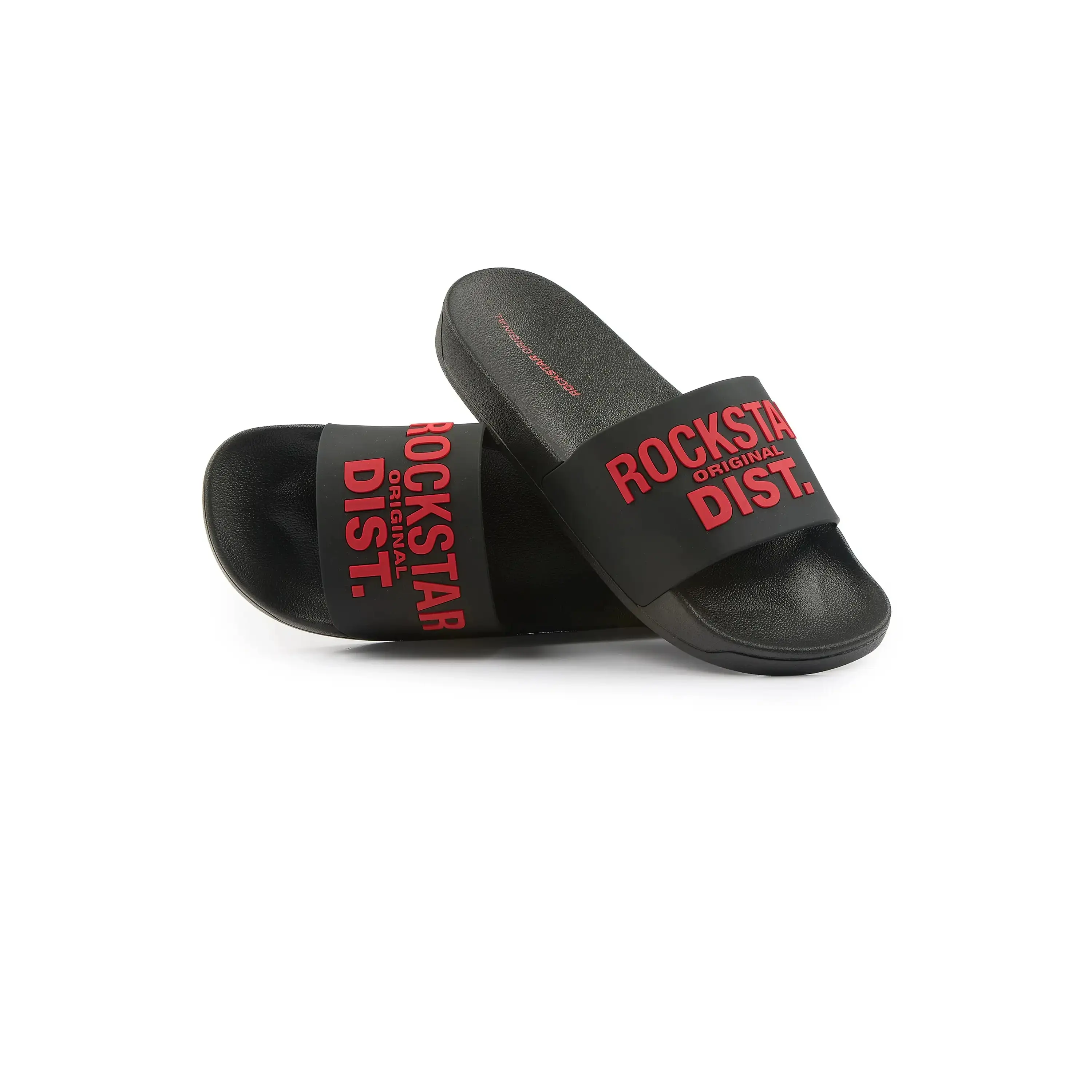 Laguna Lake Black/Red Graphic Slides