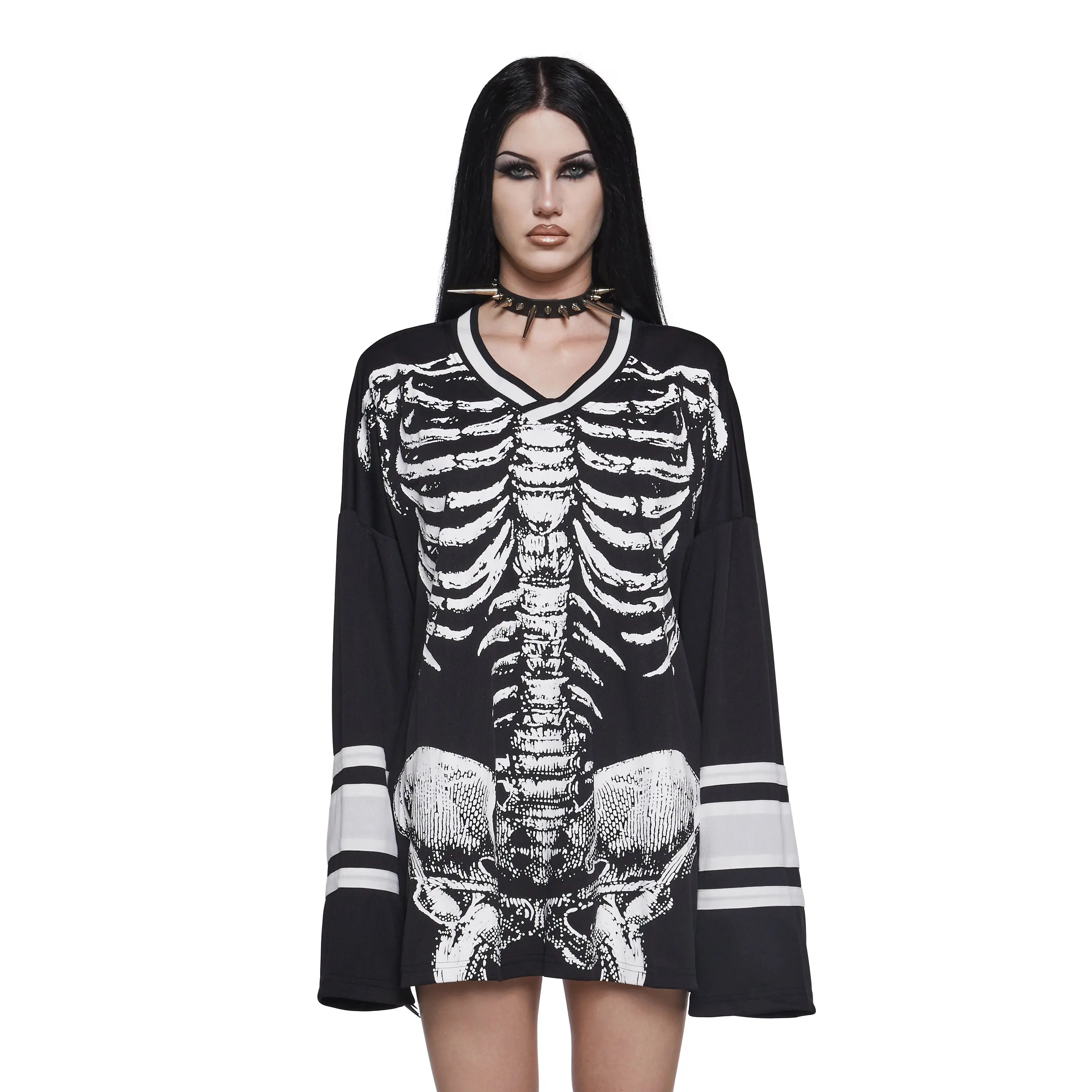 Glow In The Dark Skeleton Jersey