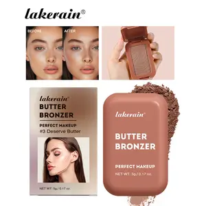 Perfect Makeup Butter Bronzer, Moisturizing, Nourishing Blend for Silky All-Day Luminous Glow, High-Pigmentation, Bronzed Glow Up