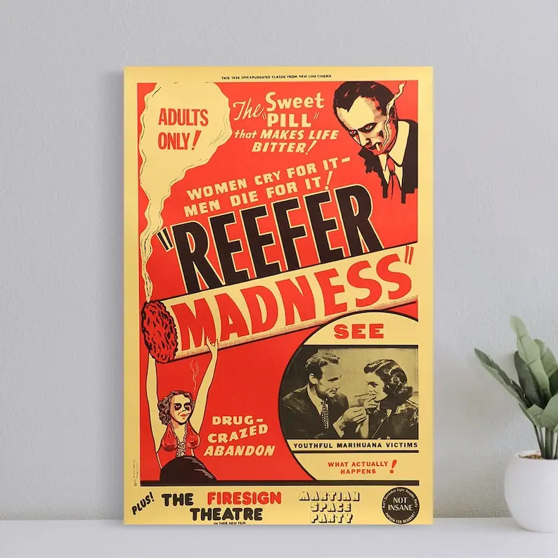 Reefer Madness Movie Poster,