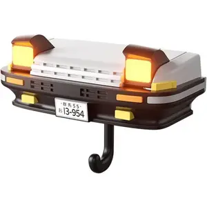 Initial D AE86 MX5 Miata Key Holder JDM Key Hooks Key Rack Organizer Wall Decorative for Entryway, Front Door, Hallway, Office (AE86)