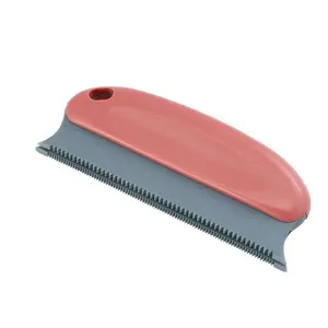 Pet Hair Removal Brush – Durable Plastic Handle, Gentle Rubber Bristles. Perfect for Removing Fur from Furniture, Carpets, and Upholstery – A Must-Have Deshedding Tool for Pet Owners.