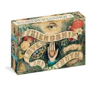 John Derian Paper Goods: Friendship, Love, and Truth 1,000-Piece Puzzle John Derian Paper Goods: Friendship, Love, and Truth 1,000-Piece Puzzle