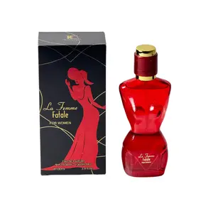 La Femme Fatale Eau De Parfum for Women - Amber Aromatic Fragrance - 3.4 Fl. Oz. / 100ml by Albval