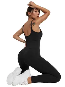 Spring New Sports Yoga, Sexy Backless Tank Top, High Elasticity Pants, Indoor Fitness Dance Wear, Women's Activewear, Backless Gym Clothes, Spring Sportswear