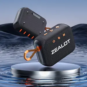 ZEALOT S75 Portable Wireless Speaker, 1 Count 10W Stereo Sound Speaker with 7.2 Surround Sound, Rechargeable Speaker with 12 Hours Playback Time, Audio