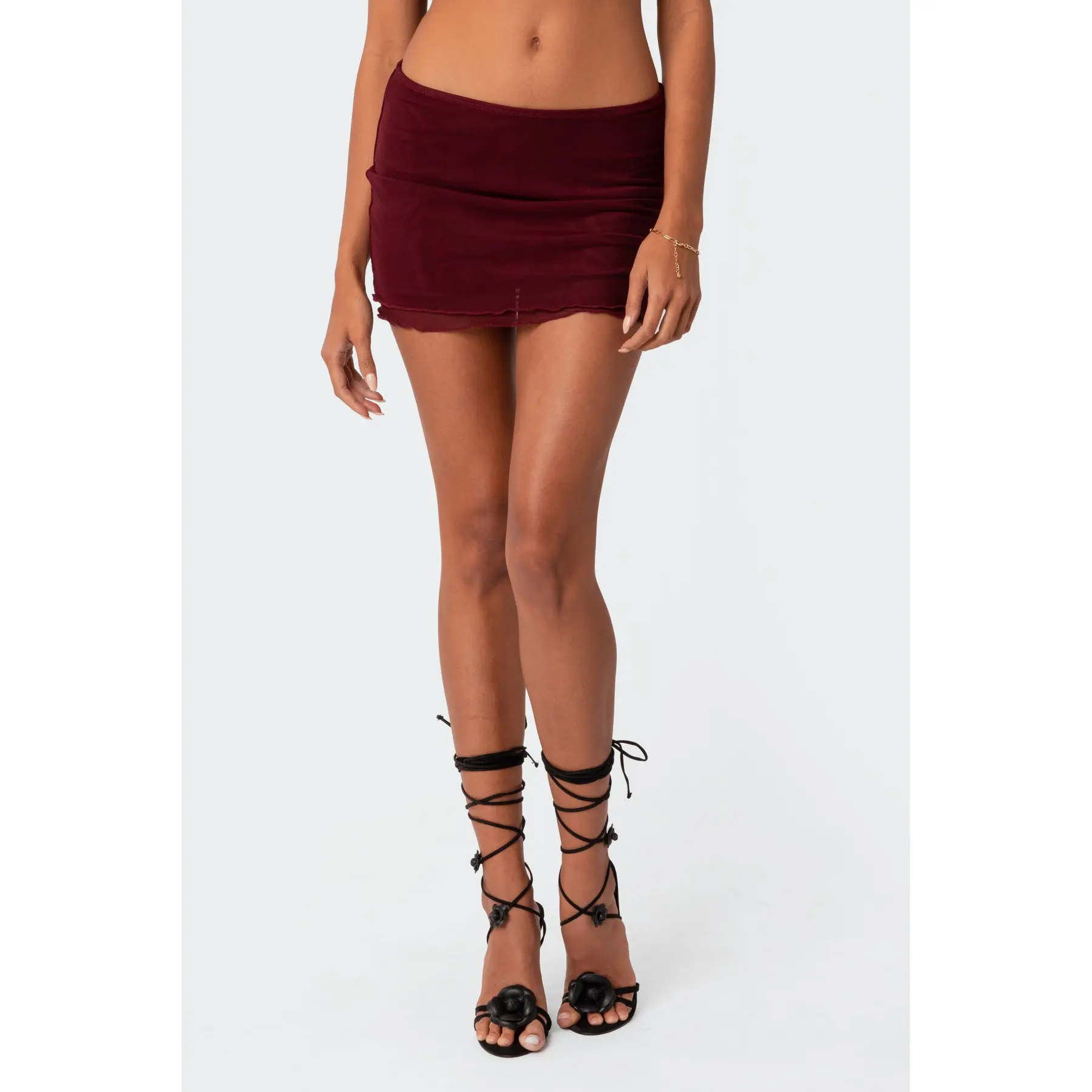 Ariyah Mesh Mini Skirt