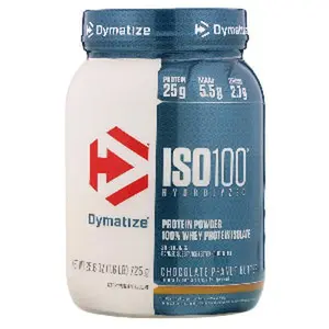 Dymatize ISO100 Hydrolyzed Whey Protein Isolate Powder | Gluten Free | Low Carb, Low Fat & Low Lactose | Premium Protein Powder, Fitness, Supplement
