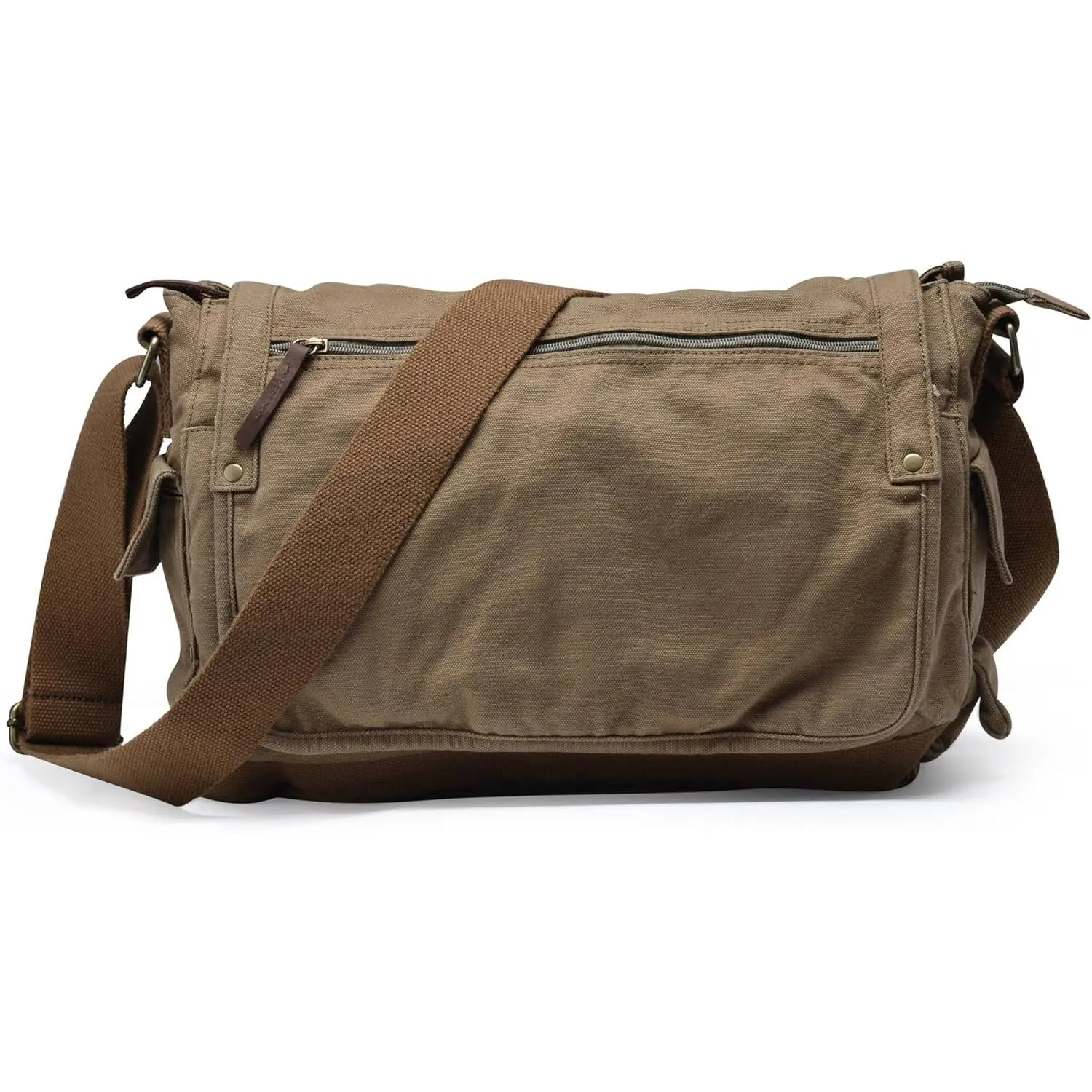 GOOTIUM Vintage Men's Adjustable Crossbody Shoulder Bag - Messenger Bag with Convenient Carry Design, Messenger Bags