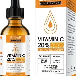 Premium 20% Vitamin C Serum For Face with Hyaluronic Acid, Retinol & Amino Acids - Boost Skin Collagen,Hydrate & Plump Skin, Anti Aging & Wrinkle Facial Serum 60ml